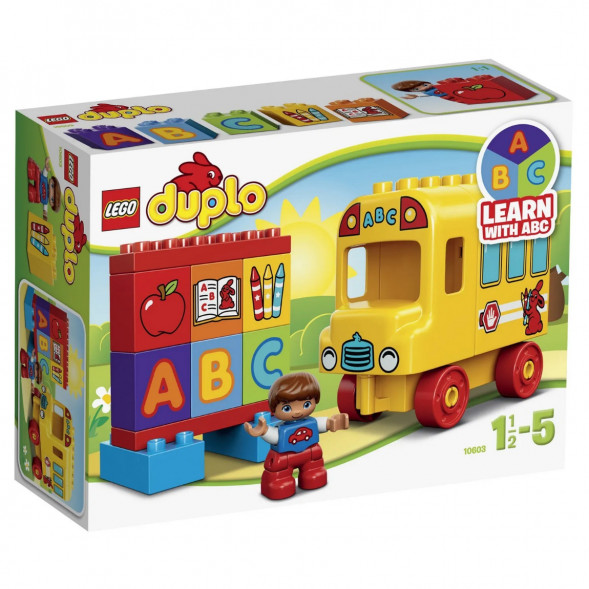 Конструктор LEGO DUPLO 10603 Мой первый автобус в Чите