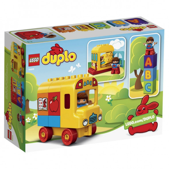 Конструктор LEGO DUPLO 10603 Мой первый автобус в Чите