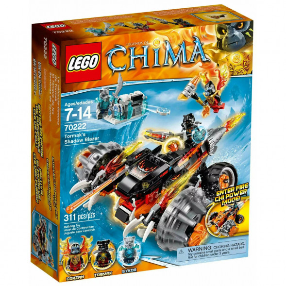 Конструктор LEGO Legends of Chima 70222 Огненный Вездеход Тормака в Чите