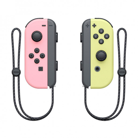 Геймпад Nintendo Switch Joy-Con controllers Duo, пастельный розовый / пастельный жёлтый в Чите