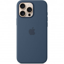 Чехол Apple для iPhone 16 Pro Max Silicone MagSafe, Denim (MYYU3ZM/A)