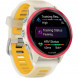 Умные часы Garmin Forerunner 570 42 мм Raspberry Aluminium/Translucent Bone/Mango 010-02970-02 в Чите