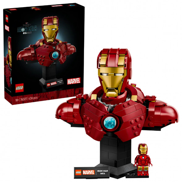 Конструктор LEGO Super Heroes 76327 Бюст Железного человека MK4 в Чите