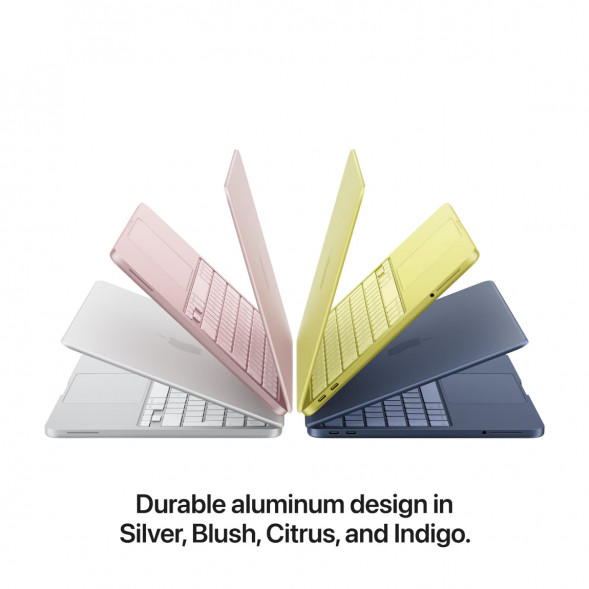 Ноутбук Apple MacBook Neo MHFF4 (A18 Pro 5-Core GPU, 8/256GB), Синий/Indigo в Чите