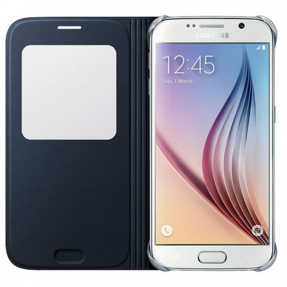 Чехол для Samsung Galaxy S6 S-View Cover (EF-CG920BBE), Black в Чите