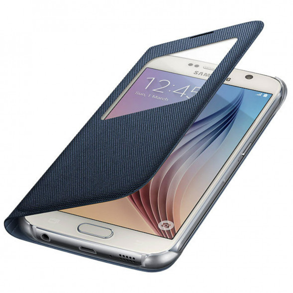 Чехол для Samsung Galaxy S6 S-View Cover (EF-CG920BBE), Black в Чите