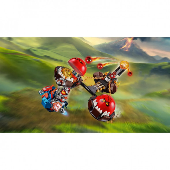 Конструктор LEGO Nexo Knights 70314 Безумная колесница Укротителя в Чите