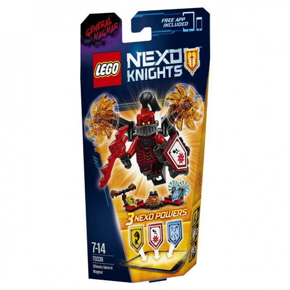 Конструктор LEGO Nexo Knights 70338 Генерал Магмар — Абсолютная сила в Чите
