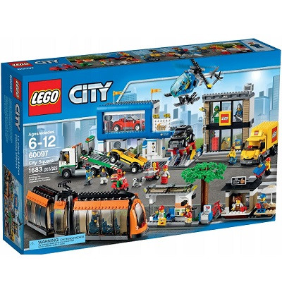 Конструктор LEGO City 60097 Городская площадь, 1683 дет. в Чите