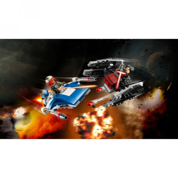 Конструктор LEGO Star Wars 75196 Истребитель типа A против бесшумного истребителя СИД в Чите