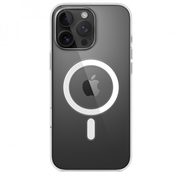 Чехол Apple Clear Case with MagSafe для iPhone 16 Pro Max, прозрачный (MA7F4ZM/A) в Чите
