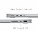 Ноутбук Apple MacBook Pro 14 2026 MGDQ4 (M5 Max 32-Core GPU, 36GB/2TB), Серебристый/Silver в Чите