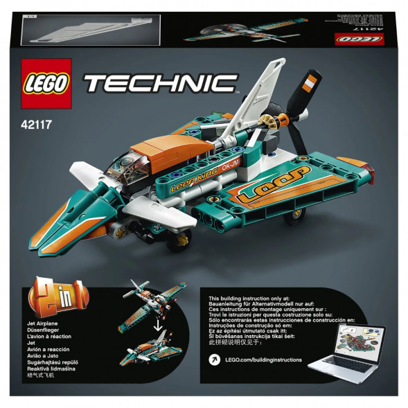 Конструктор LEGO Technic 42117 Гоночный самолёт в Чите