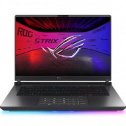 Ноутбук игровой ASUS ROG Strix G16 G615JMR-TS415 (16&amp;quot;, IPS, Intel Core i7-14650HX 2.2ГГц, 16-ядерный, 16ГБ DDR5, 512 ГБ SSD, NVIDIA GeForce RTX 5060 - 8 ГБ, без ОС), серый