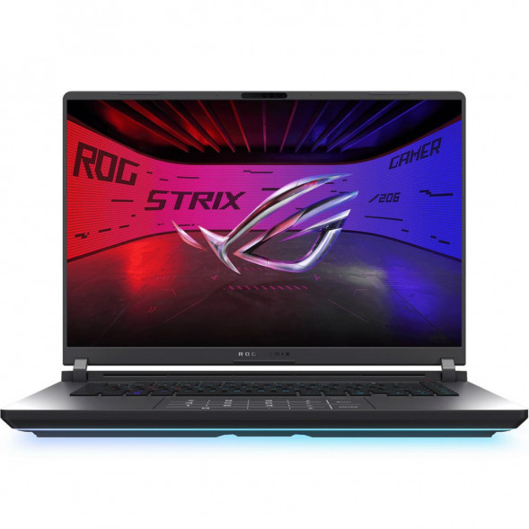 Ноутбук игровой ASUS ROG Strix G16 G615JMR-TS415 (16&amp;quot;, IPS, Intel Core i7-14650HX 2.2ГГц, 16-ядерный, 16ГБ DDR5, 512 ГБ SSD, NVIDIA GeForce RTX 5060 - 8 ГБ, без ОС), серый в Чите