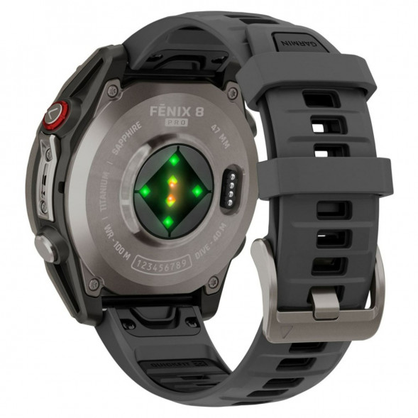 Умные часы Garmin Fenix 8 PRO, 47 мм, AMOLED, Sapphire, Titanium with Graphite/Black Silicone Band 010-03198-10 в Чите