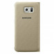 Чехол для Samsung Galaxy S6 S-View Cover (EF-CG920BFE), Gold в Чите