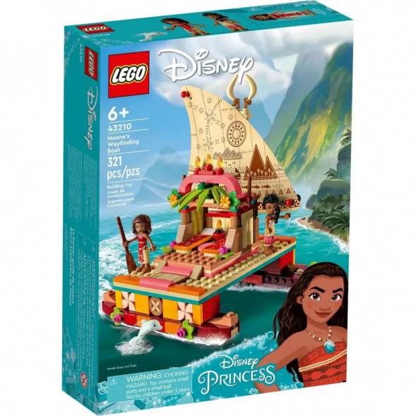 Конструктор LEGO Disney Princess 43210 Путеводная лодка Моаны в Чите