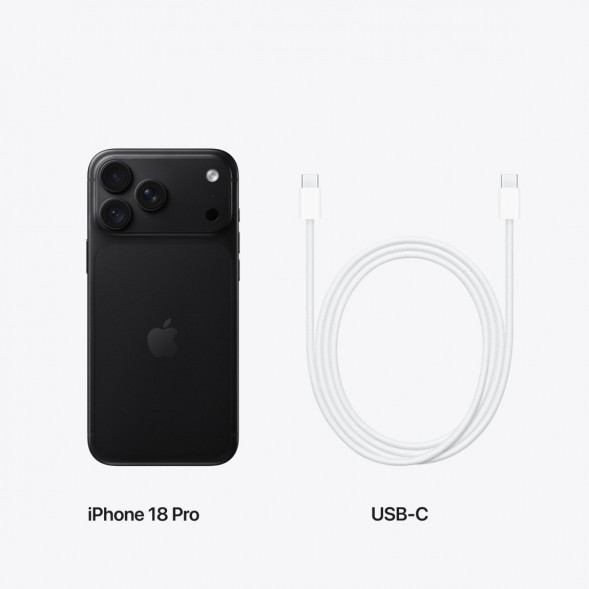 Смартфон Apple iPhone 18 Pro 2TB (eSIM), Black в Чите