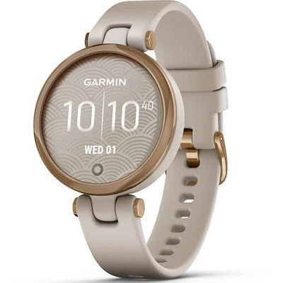 Умные часы Garmin Lily, розовое золото/песочный 010-02384-11 в Чите