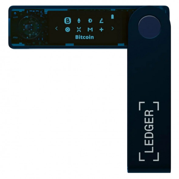 Аппаратный криптокошелек Ledger Nano X, Sapphire Blue в Чите