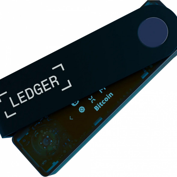 Аппаратный криптокошелек Ledger Nano X, Sapphire Blue в Чите