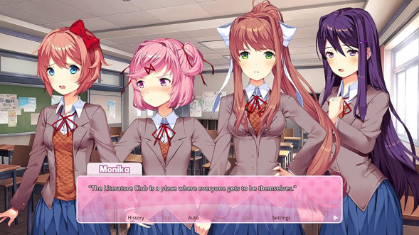 Игра Doki Doki Literature Club Plus! [Nintendo Switch, русские субтитры] в Чите