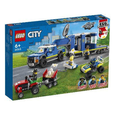 Конструктор LEGO City 60315 Полицейский мобильный командный трейлер в Чите