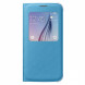Чехол для Samsung Galaxy S6 S-View Cover (EF-CG920BLE), Blue в Чите