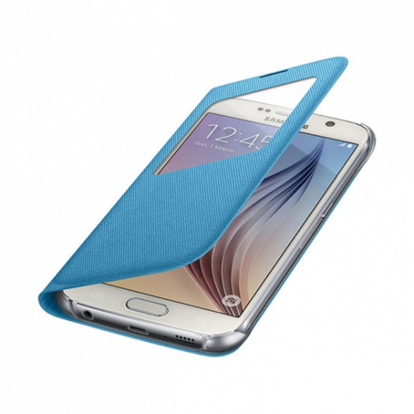 Чехол для Samsung Galaxy S6 S-View Cover (EF-CG920BLE), Blue в Чите
