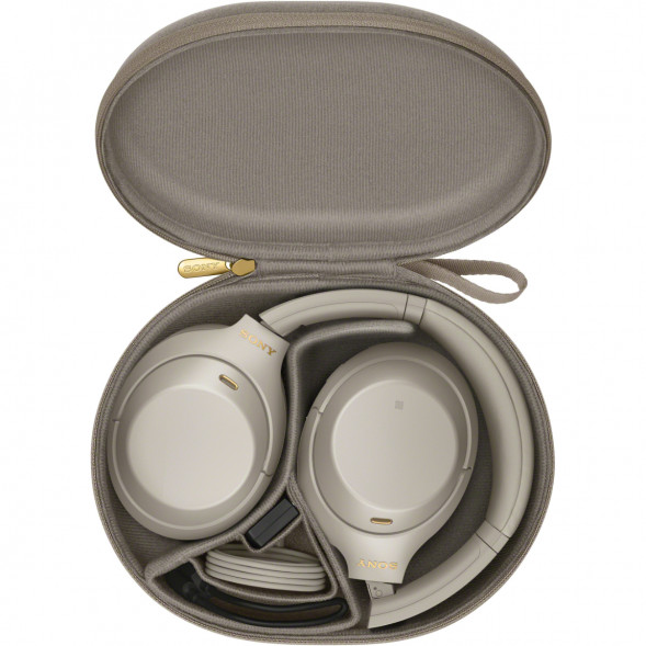 Беспроводные наушники Sony WH-1000XM4, серебряный в Чите