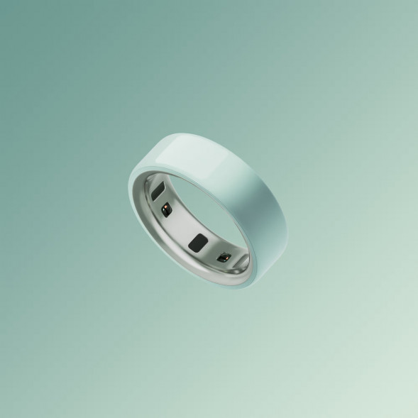 Умное кольцо Oura Ring 4 Ceramic (размер 5), Морской прилив/Tide в Чите