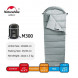 Спальный мешок Naturehike M300 (Левый), серый в Чите