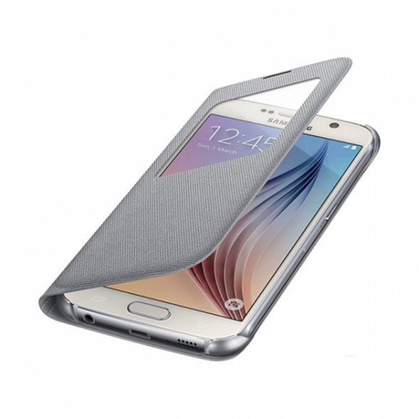 Чехол для Samsung Galaxy S6 S-View Cover (EF-CG920BSE), Silver в Чите