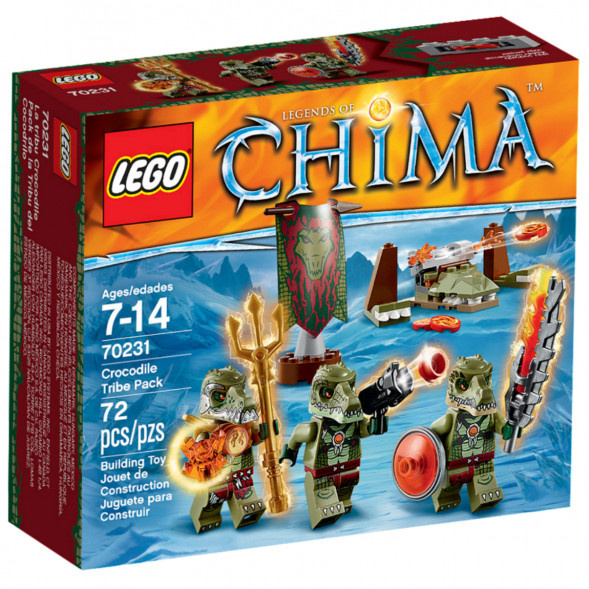 Конструктор LEGO Legends of Chima 70231 Лагерь Клана Крокодилов в Чите
