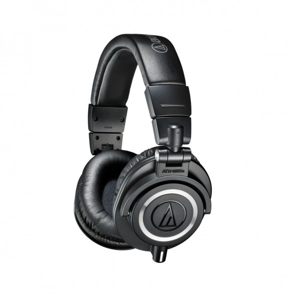 Наушники полноразмерные Audio-Technica ATH-M50x, Black в Чите