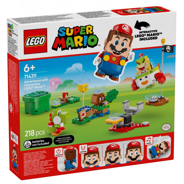 Конструктор LEGO Super Mario 71439 Приключения с интерактивным Марио в Чите