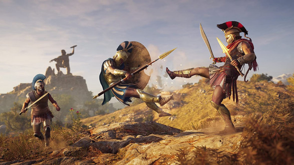 Игра Assassin&amp;#039;s Creed: Одиссея [PS4, русская версия] в Чите