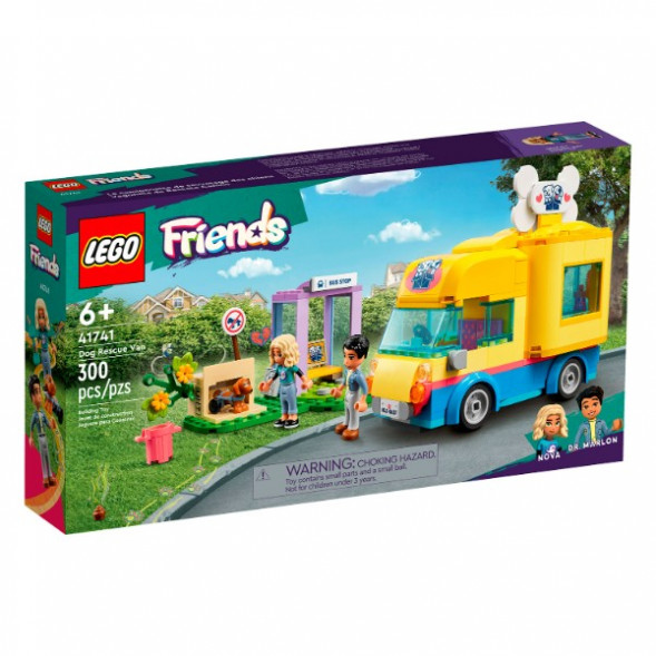 Конструктор LEGO Friends 41741 Фургон для спасения собак в Чите