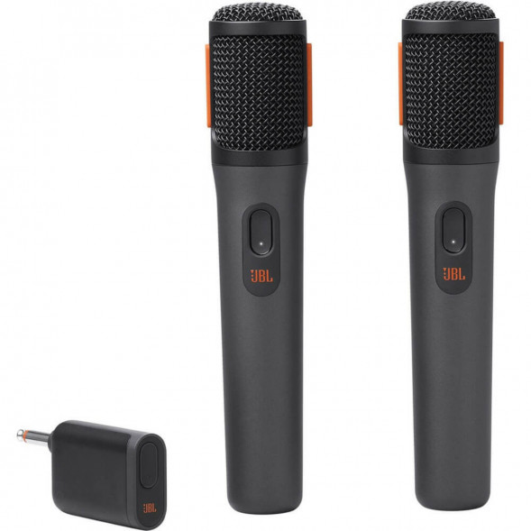Беспроводной микрофон JBL PartyBox Wireless Mic (2 шт.) черный в Чите