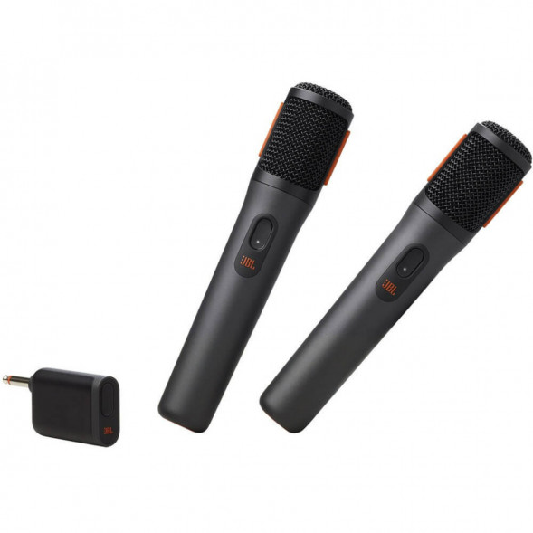 Беспроводной микрофон JBL PartyBox Wireless Mic (2 шт.) черный в Чите