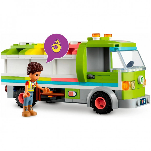 Конструктор LEGO Friends 41712 Грузовик для переработки отходов в Чите