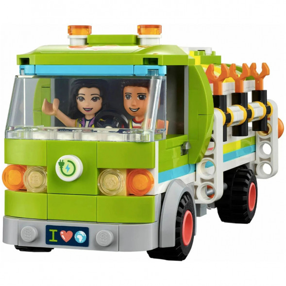 Конструктор LEGO Friends 41712 Грузовик для переработки отходов в Чите