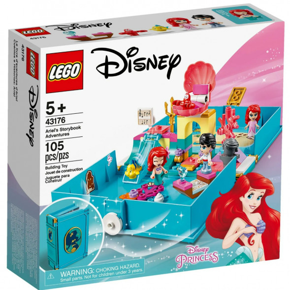 Конструктор LEGO Disney Princess 43176 Книга сказочных приключений Ариэль в Чите