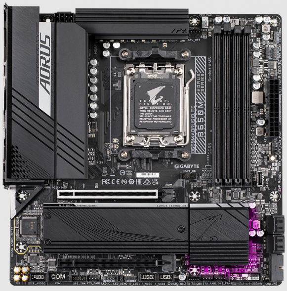 Материнская плата GIGABYTE B650M AORUS ELITE mATX в Чите