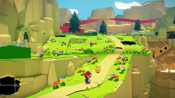 Игра Paper Mario: The Origami King [Nintendo Switch, английская версия] в Чите