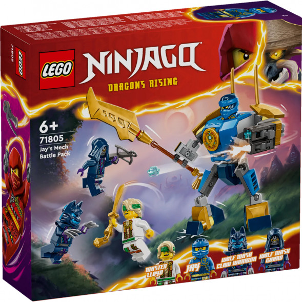 Конструктор LEGO Ninjago 71805 Боевой набор мехов Джея в Чите