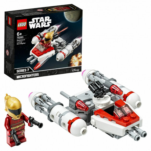 Конструктор LEGO Star Wars 75263 Микрофайтеры Истребитель Сопротивления типа Y в Чите