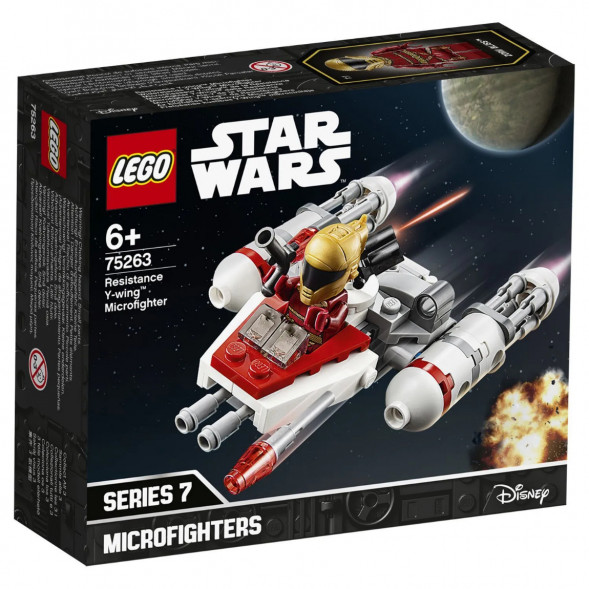Конструктор LEGO Star Wars 75263 Микрофайтеры Истребитель Сопротивления типа Y в Чите
