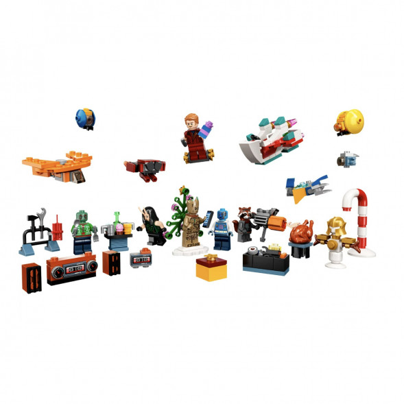 Конструктор LEGO Super Heroes 76231 Стражи галактики Адвент - календарь в Чите